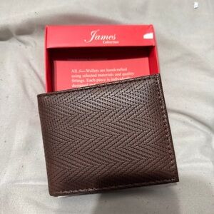 JM Collection Brown Wallet